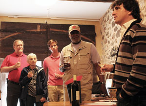 Virgile really captivated the group.