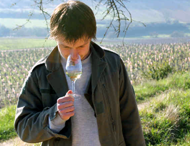 John Baptiste in his vineyard.